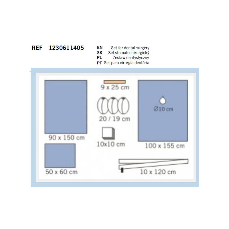 Set stomatochirurgický sterilní