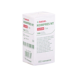 KOMPRES NT  5x5cm, 4vr.