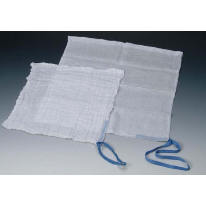 B-TOWEL X bř. rouška 45x45, 17n/4vr., RTG páska, tkanice, předepr., á 100 ks