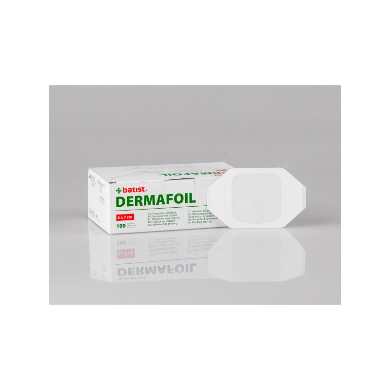 Dermafoil 6x7cm steril.