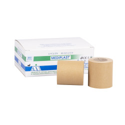 Náplast textilní na papírové dutince 50mmx5m MEDIPLAST