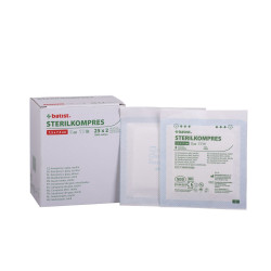 STERILKOMPRES 7,5x7,5cm 17n/8vr., 25x2ks