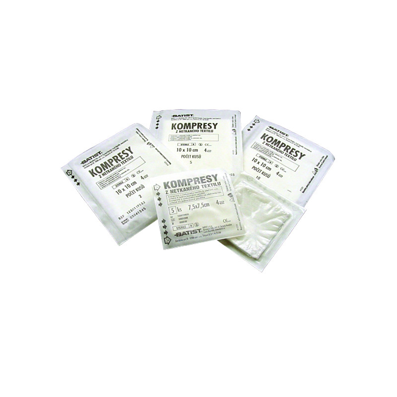 STERILKOMPRES NT 7,5x7,5cm 100x2ks /4vr. /nemoc.bal./