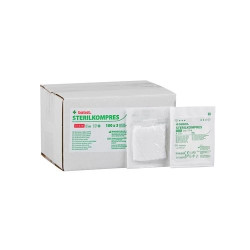 STERILKOMPRES 5x5cm,17n/8v,100x3ks