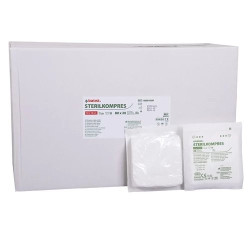 STERILKOMPRES 10x10cm,17n/8v,80x20ks