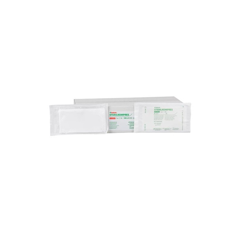 STERILKOMPRES 10x20cm,17n/8v,100x3ks