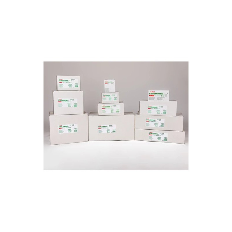STERILKOMPRES 10x20cm,17n/8v,90x10ks