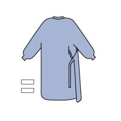 Plášť operační Standard XL s ručníky