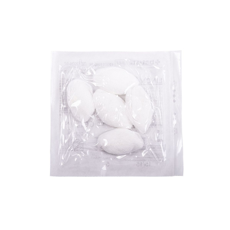 LINON S Tampon sterilní stáčený 15/15cm á5ks