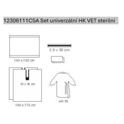 Set univerzální - HK VET sterilní