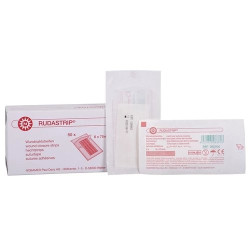 RUDASTRIP náplast na uzavírání ran 6x75 mm 3ks, sterilní