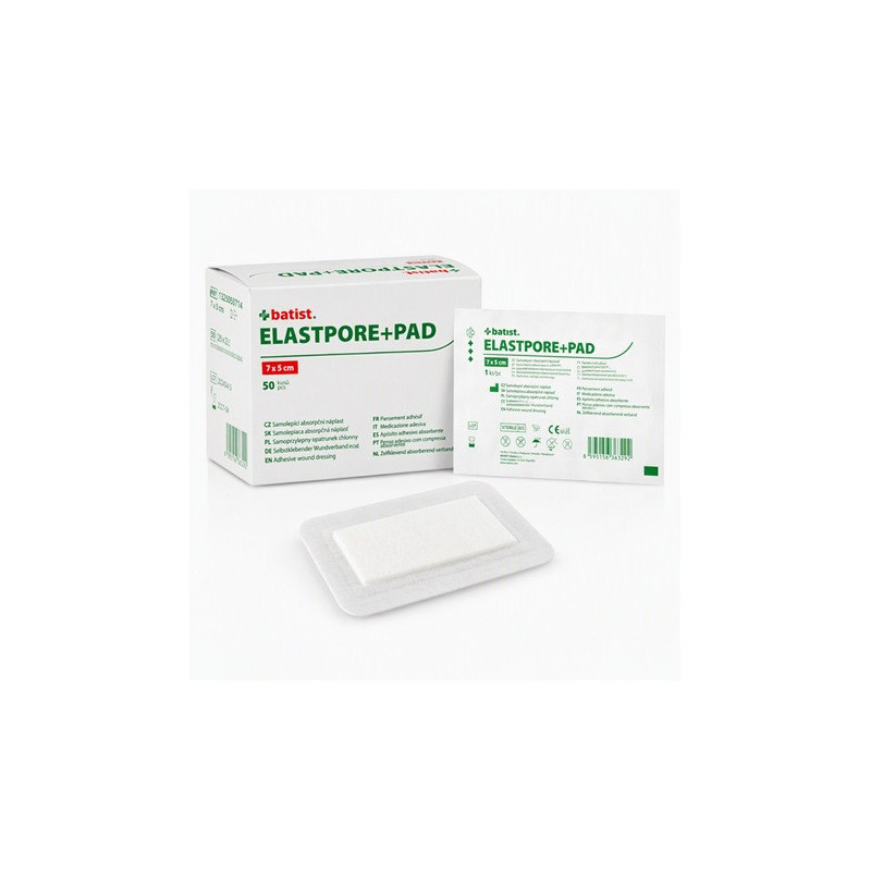 ELASTPORE+PAD 7x5cm steril.