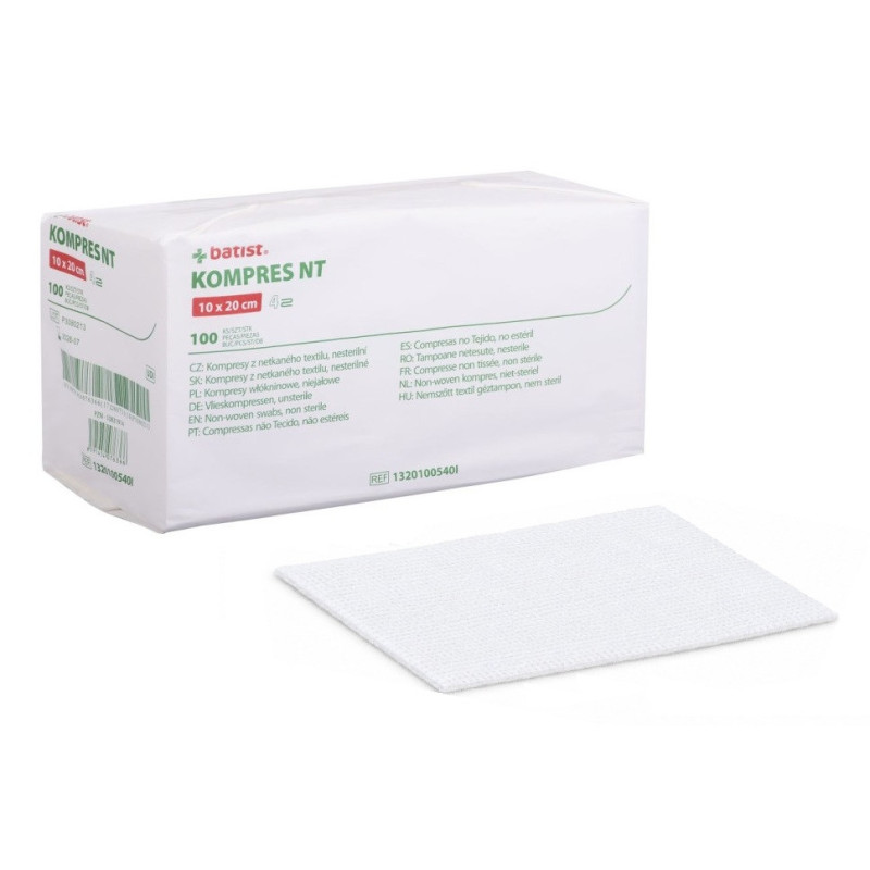 KOMPRES NT 10x20cm, 4vr.